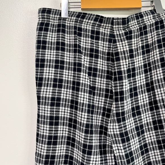 Old Navy Men’s Plaid Flannel Lounge Pants – Black & White, Size M - Picture 12 of 13